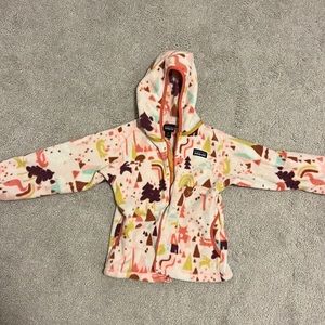 Girls fleece zip up hoodie